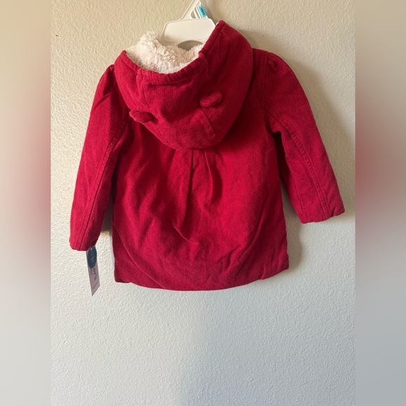 Carter’s Baby Girls Carter's Hooded Coat - Picture 6 of 9